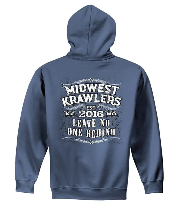 Leave No One Behind Hoodie - Indigo