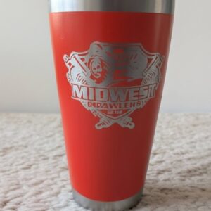 midwest krawlers metal tumbler